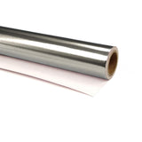 Metallic Silver Wrapping Paper - 30 Inch X 25 Feet Jumbo Roll - Shiny Gift Wrap Paper - Christmas Holiday Presents - Traditional Width