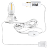Accessory Cord With One Led Light Bulb, Led Light Bulb C7 Cord Clip Lights Christmas Halloween Cabin,Blow Molds,Outdoor