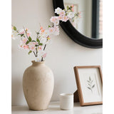 5Pcs Artificial Cherry Blossom Branches 30" Artificial Flowers For Decoration Spring Wedding Party Backdrop Table Centerpiece Home & Office Arrangement (Pink)