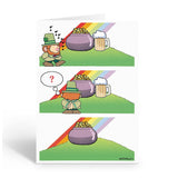 Stonehouse Collection Assorted St. Patrick's Day Cards - 12 Funny St Patricks Day Cards & Envelopes - USA Made (Assorted)