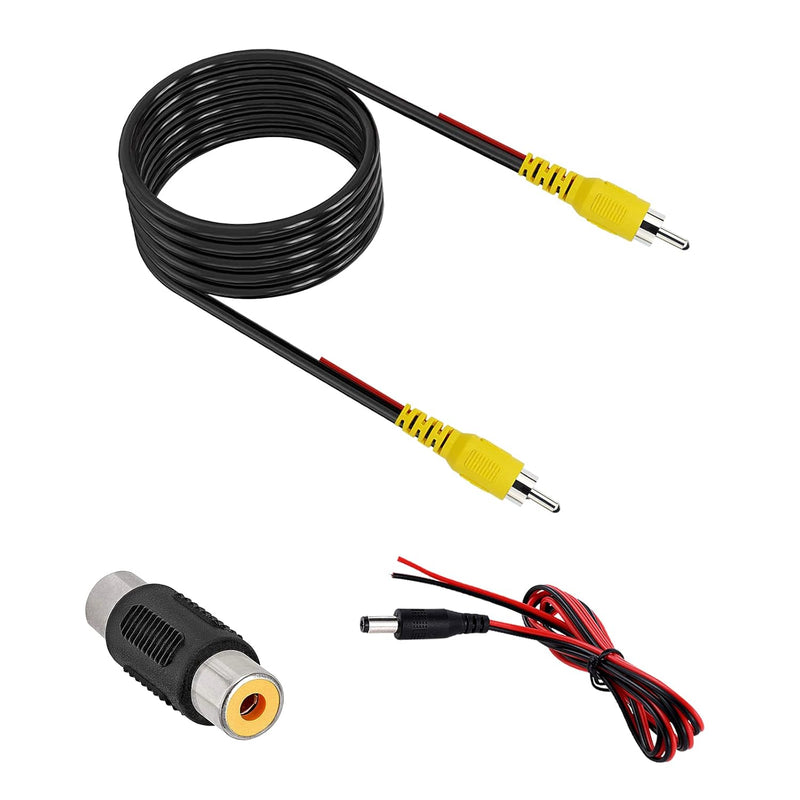 Upgraded Double Shielded Rca Video Cable For Display And Reversing Camera Conn