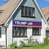 Trump 2028 Flag President Election Banner for Yard Garden Outdoor Decor 98" x 18"