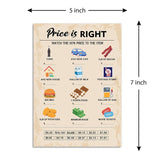 50Th Birthday Party Games, Price Is Right Games, Birthday Party Supplies For Adults, Fun 1976S Party Game?Pack Of 30 Cards