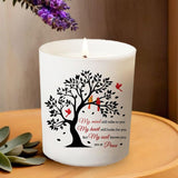 Sympathy Gifts For Loss Of Loved One, Bereavement Gift Idea - My Mind Still Talks To You Lavender Scented Soy Wax Candle - Red Cardinal, Memorial, Grief, Think Of You, Condolence Candle For Women