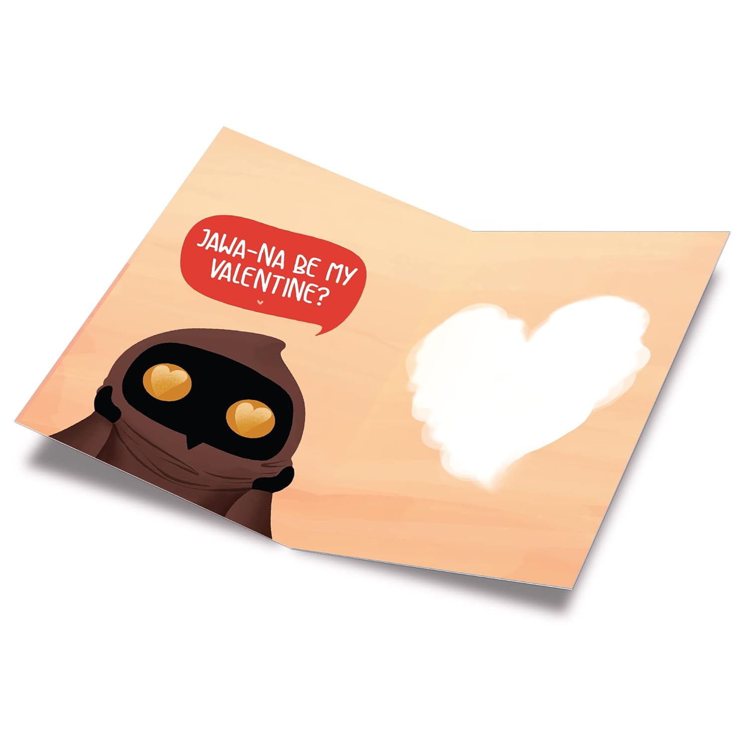 Funny Yoda Pun Valentine'S Day Card, Made In America, Eco-Friendly, Thick Card Stock With Premium Envelope 5In X 7.75In, Packaged In Protective Mailer