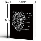 Gothic Anniversary Card Gift For Husband Wife, Romantic Birthday & Valentine’S Day Card For Men Women