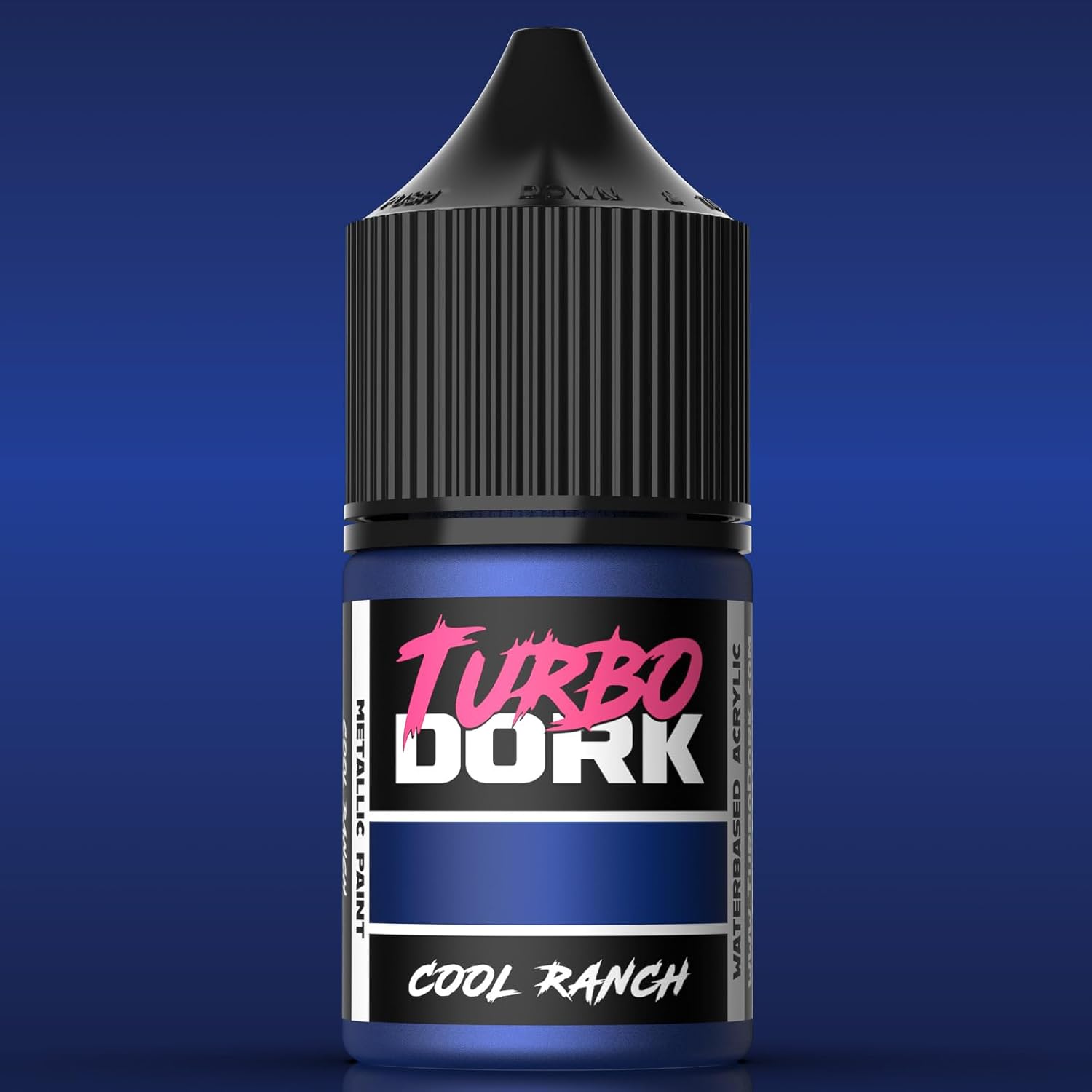 Cool Ranch Metallic Acrylic Paint 22Ml Bottle - Water-Based Non-Toxic Metallic Finish Paint