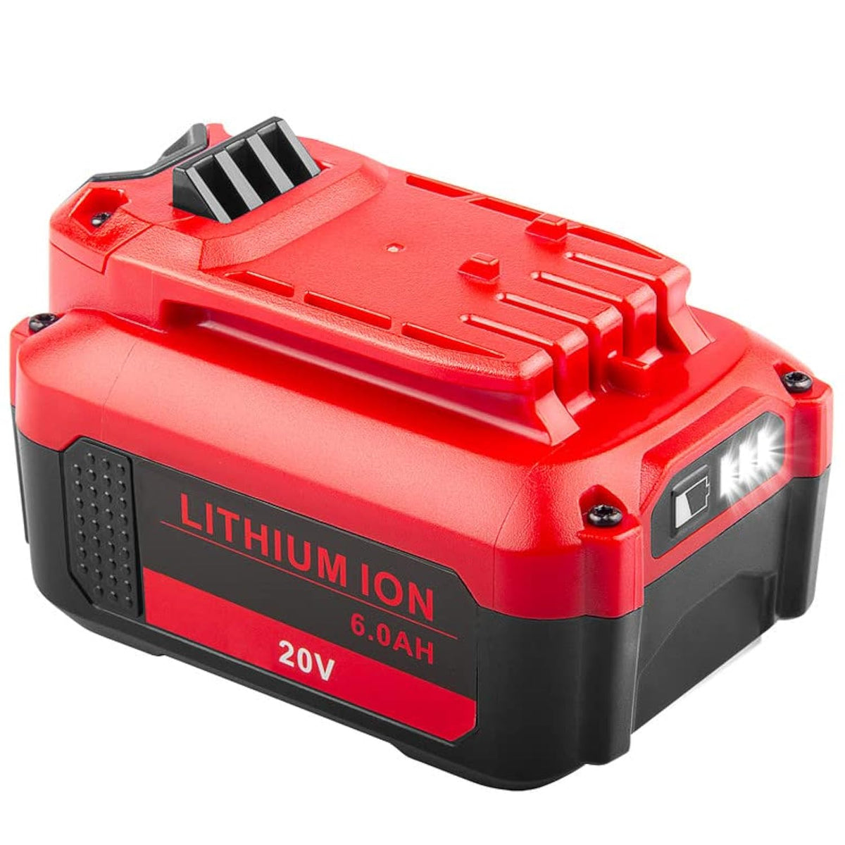 20V 6000Mah Lithium Battery Repalcement For Craftsman V20 Lithium Ion Battery Cmcb202 Cmcb202-2 Cmcb204 Cmcb204-2 Cmcs500B Cmcd700C1