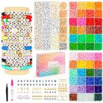 Friendship Bracelet Kit, 14,000Pcs 48 Colors Bracelet Making Kit Clay Beads With Number Letter Bead Set Concert Merch Arts And Crafts Gifts For Kids Adults Teen Girls Jewelry Making Supplies
