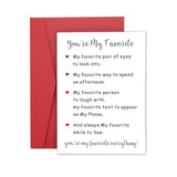 Valentines Card For Him Her Romantic Birthday Anniversary Card For Boyfriend Girlfriend Fiance Fiancee Valentines Day Christmas Gifts For Husband Wife, 5 Senses Gift For Him Her