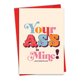Hilarious Valentine'S Day Greeting Card With 5 X 7 Inch Envelope (1 Card) C10405Vdg