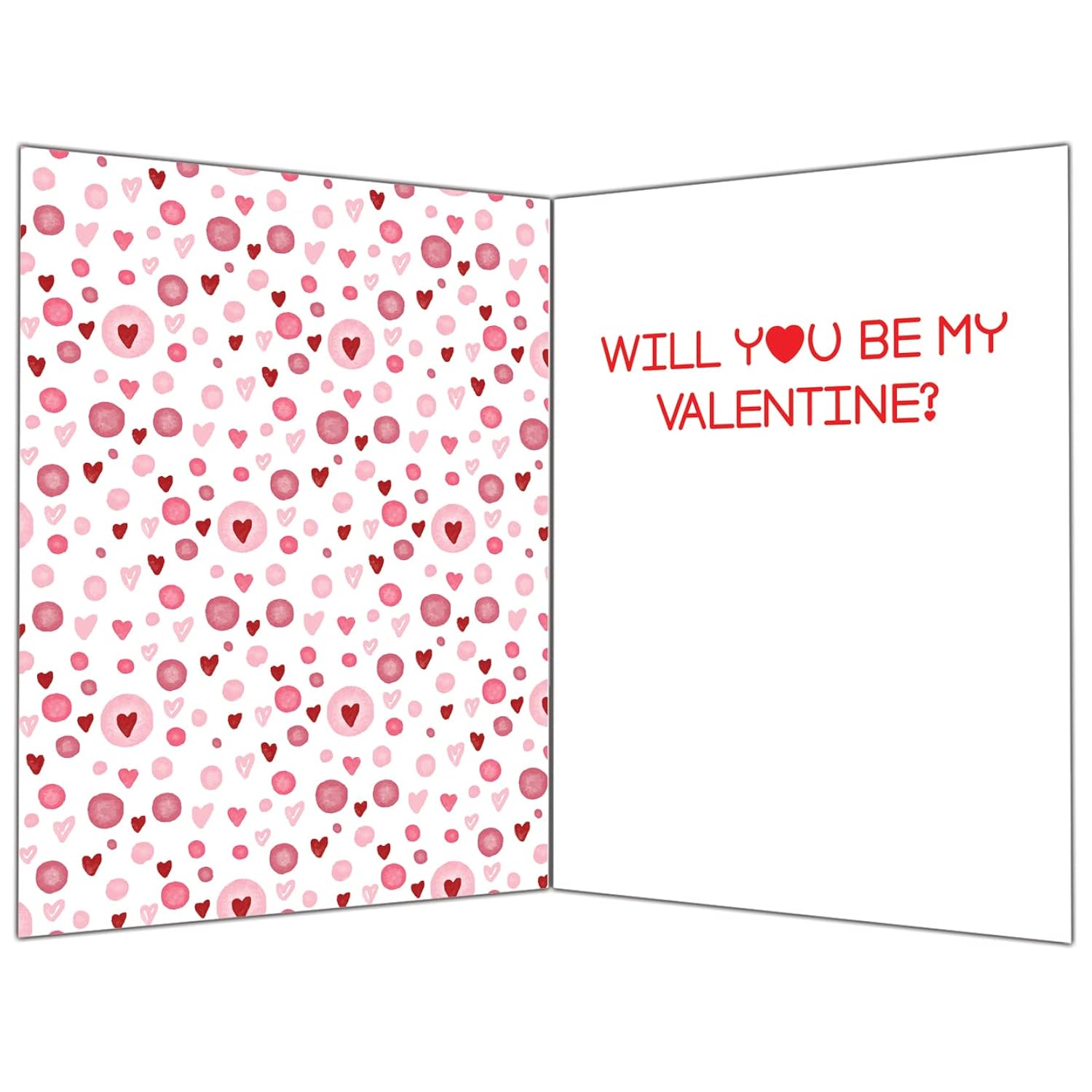 I Mustache You: Will You Be My Valentine Card With Greeting Card Mailing Envelope