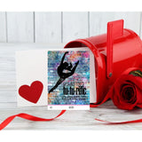 Dance Themed Valentine'S Day Card Set (Set Of 25) Valentine Classroom Sharing Exchange Party Kids Children