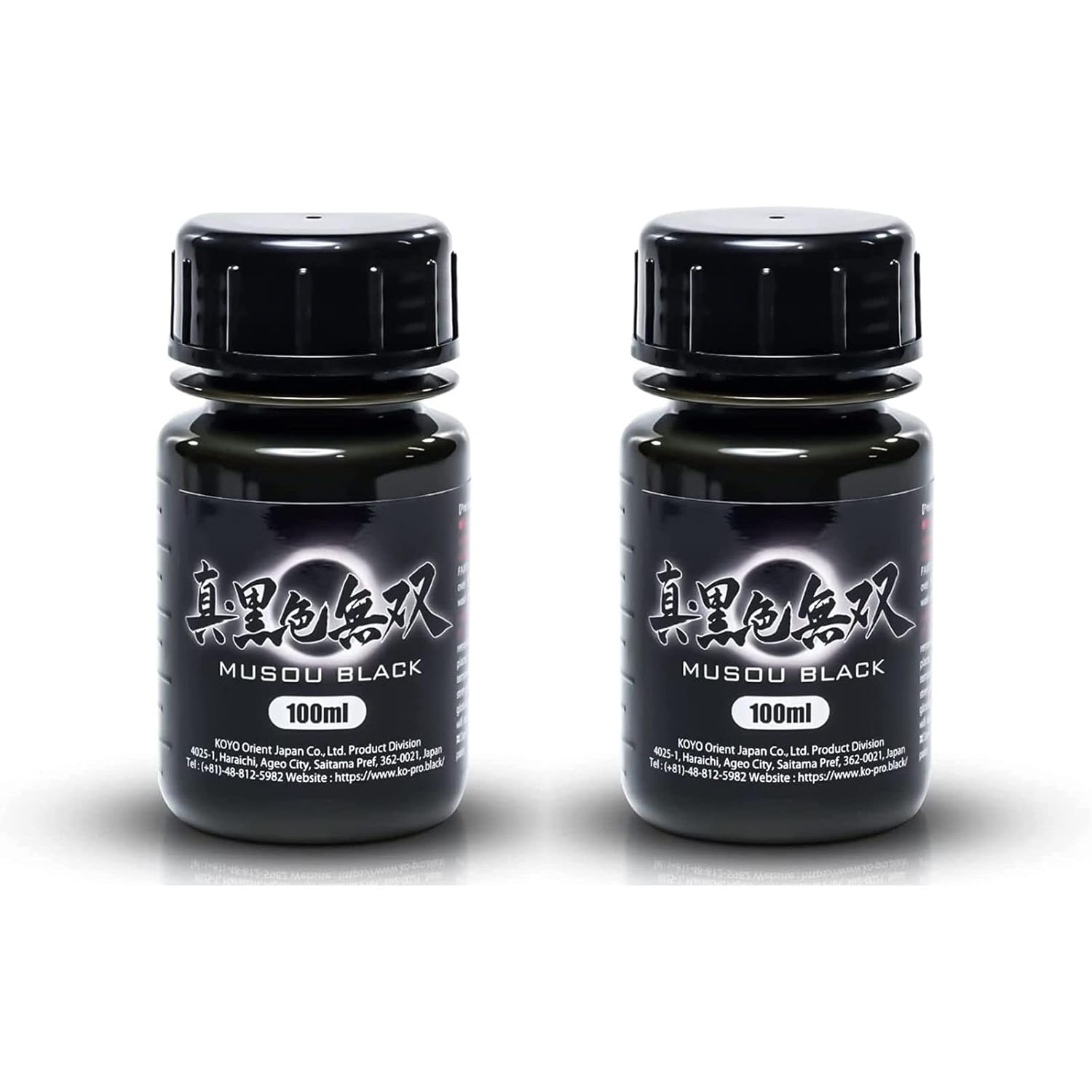 , World Blackest Acrylic Paint, 100Ml X 2 Pack, 3.38 Fl Oz (Pack Of 2)
