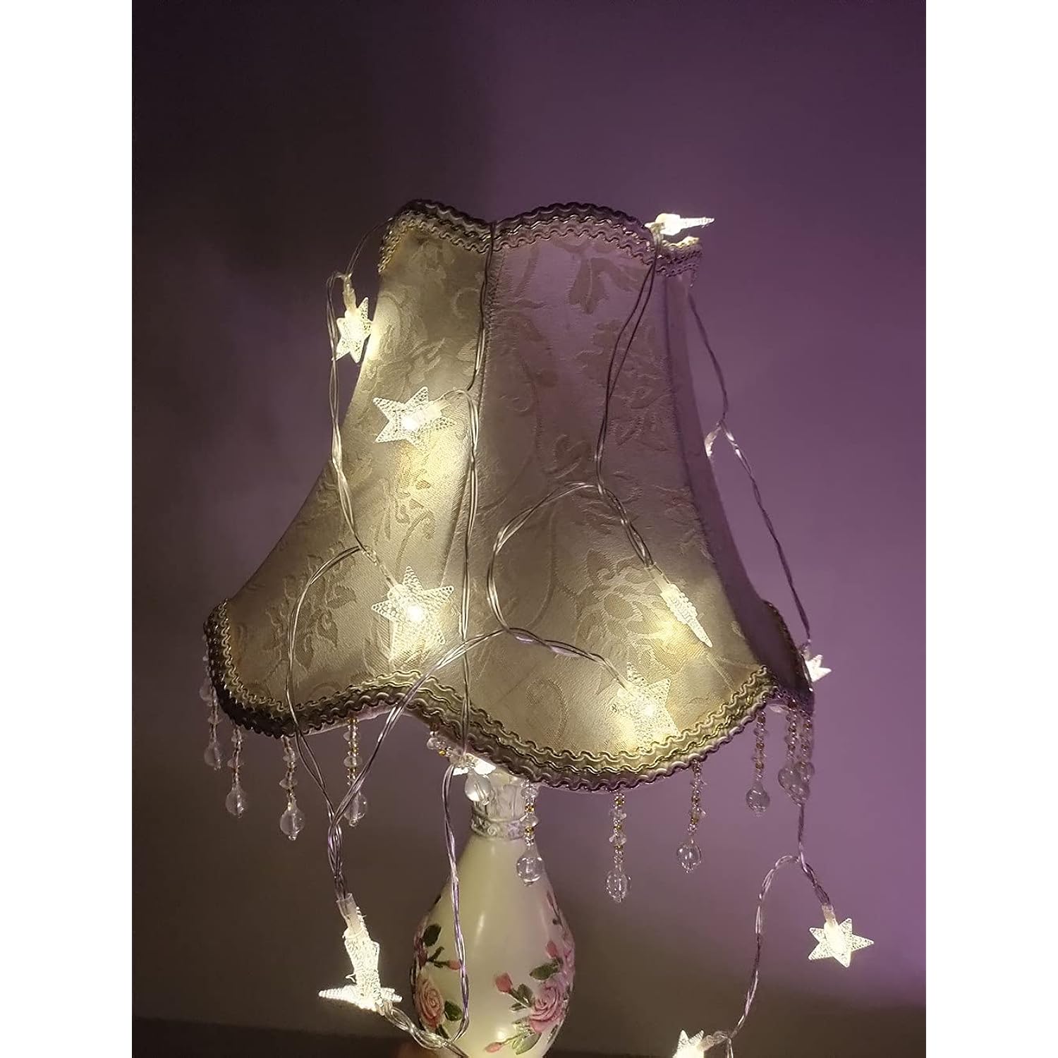 Star String Lights Battery Operated, 10Ft 20 Led Warm White Twinkle Little Star Light For Kids Room Bedroom, Indoor Outd