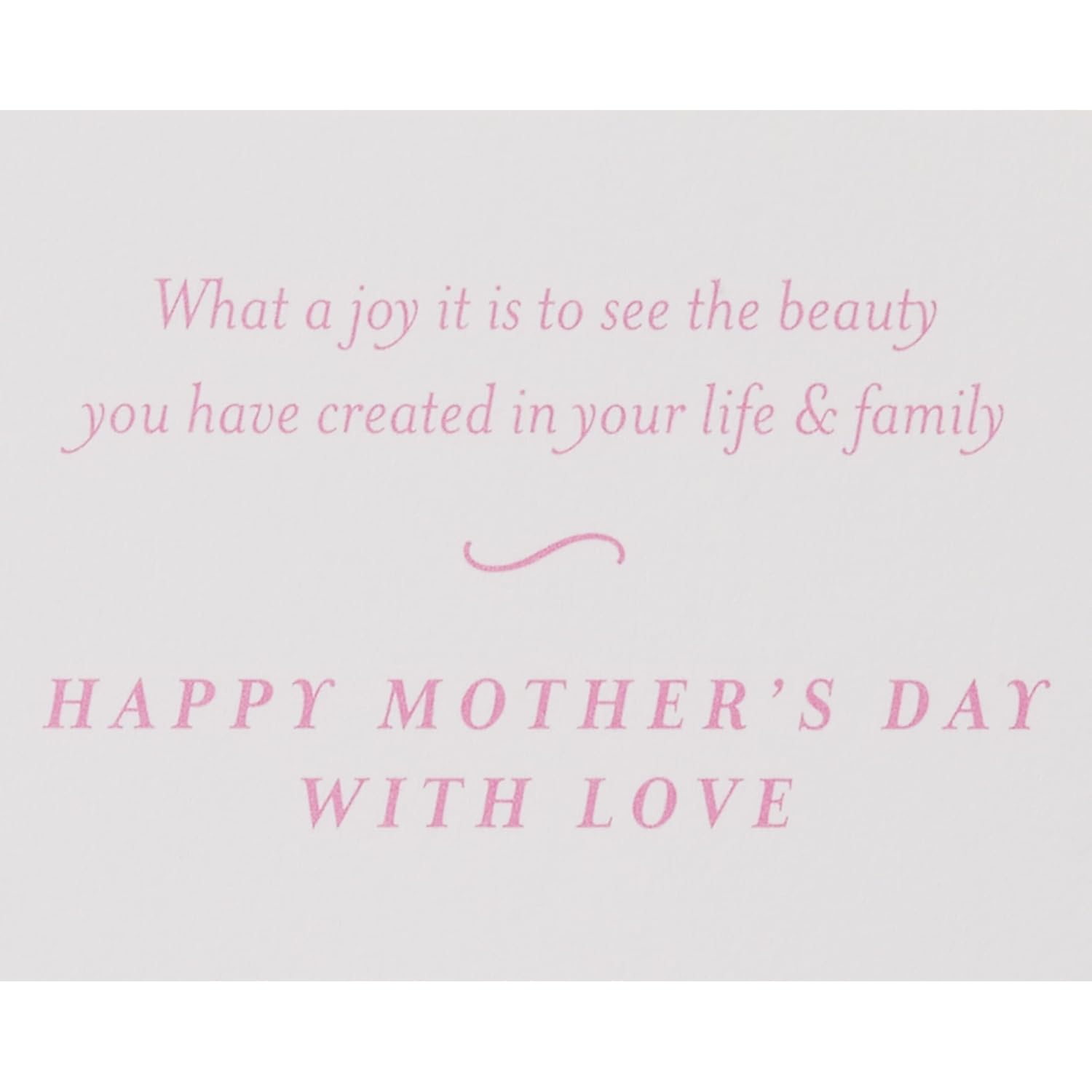 Mothers Day Card For Daughter (Beauty You Have Created)