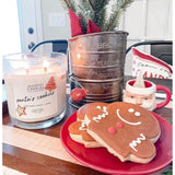 Christmas Santas Cookies Candle With Ring Inside (Surprise Jewelry Valued At 15 To 5,000 Dollars) Ring Size 7