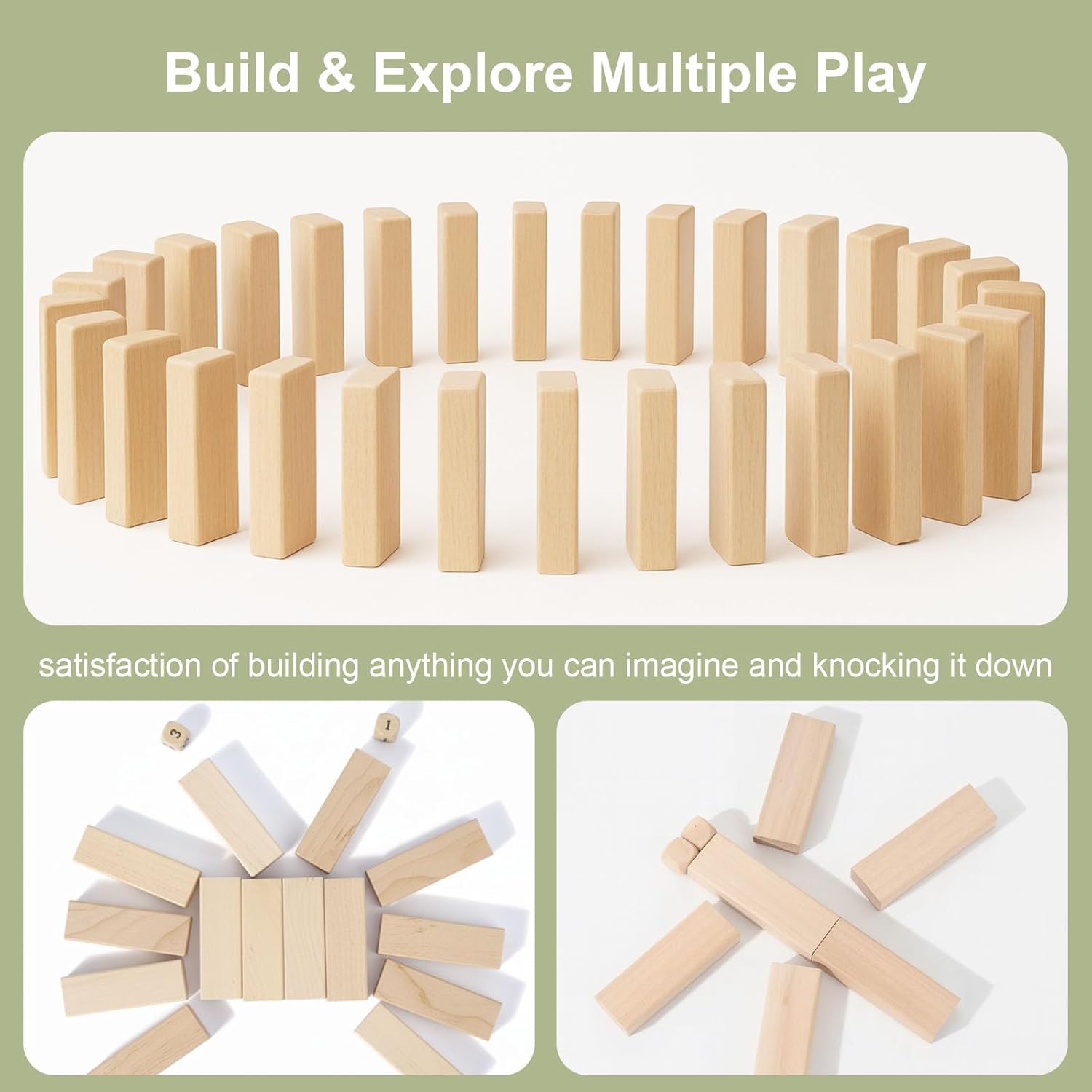 101Pcs Wedding Shower Games Blocks To Decorate Kit, Bridal Shower Game Ideas Activities For Stacking, Building & Drawing, Suitable For Bride & Groom Party Game, Anniversary, Decorations, Favors