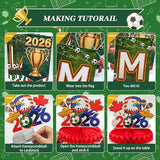 Soccer Birthday Party Decorations, 2026 Game Day Celebration Set