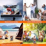 Transparent Wireless Bluetooth Speaker Portable Mini Speaker With Led Colorful Lights Stereo Sound Tws Small Speakers For Office, Party Camping, Shower, Home, Travel