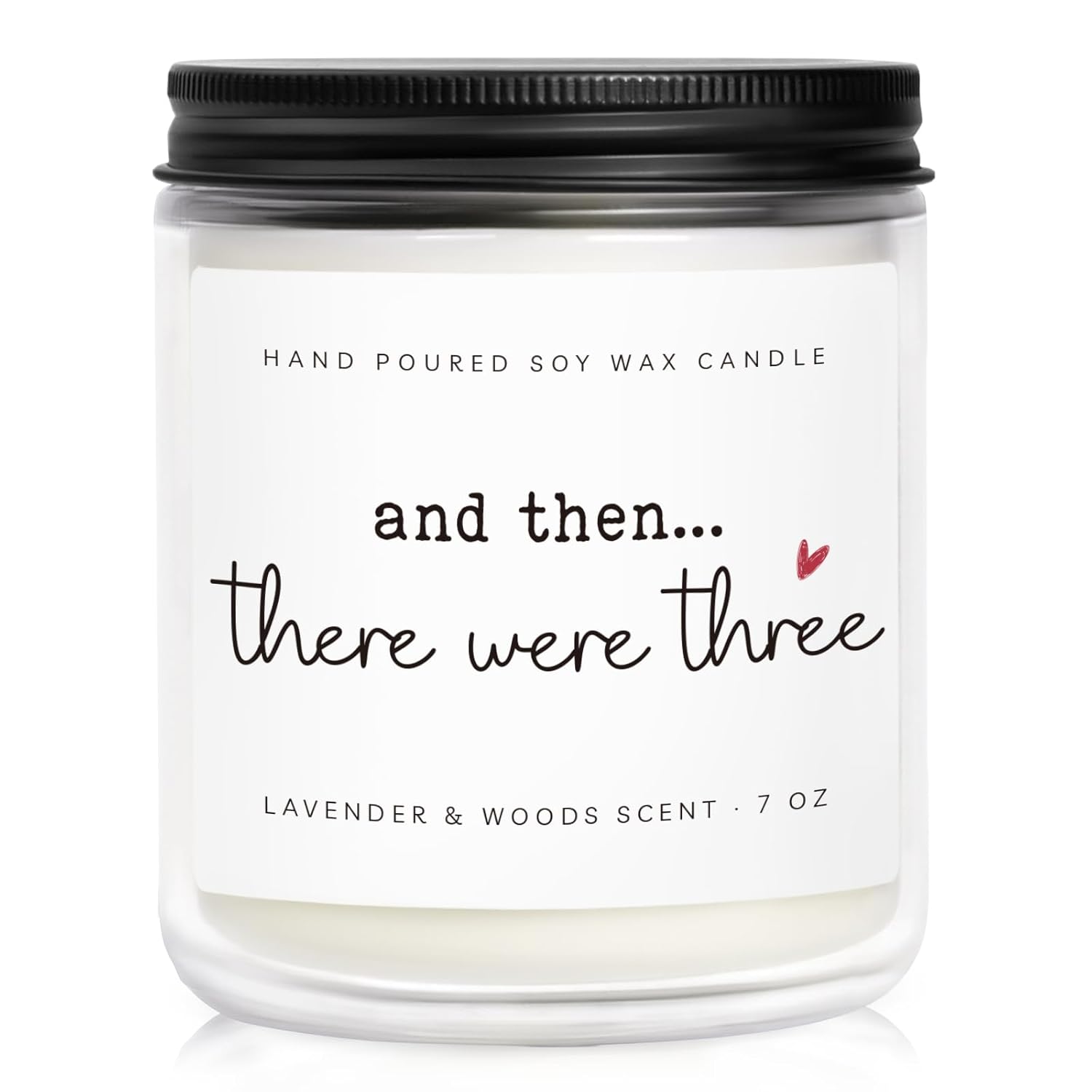 New Mom Gifts, Postpartum Gift For New Moms, Gift For New Moms, New Parents Gifts For Couple, First Time New Mom And New Dad - Lavender Scented Candle 7Oz