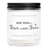 New Mom Gifts, Postpartum Gift For New Moms, Gift For New Moms, New Parents Gifts For Couple, First Time New Mom And New Dad - Lavender Scented Candle 7Oz