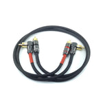 -055 90 Degree Right Angle Rca Subwoofer Cable Audio Cable Rca Male To Male Au