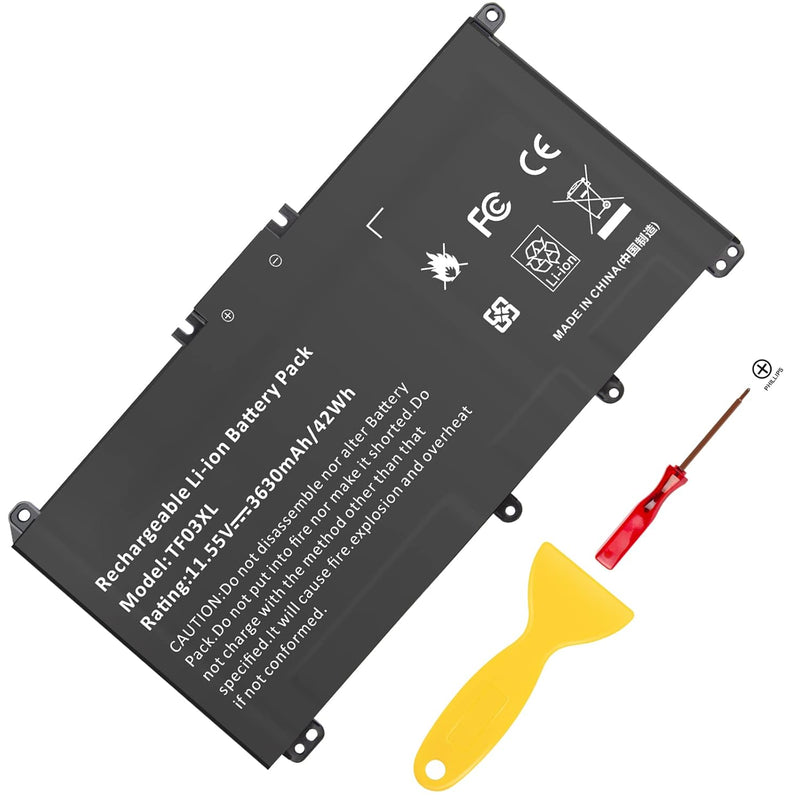 42Wh Tf03Xl 920070-855 920046-421 Battery For Hp Pavilion X360 15-Cc 15-Cd 15-