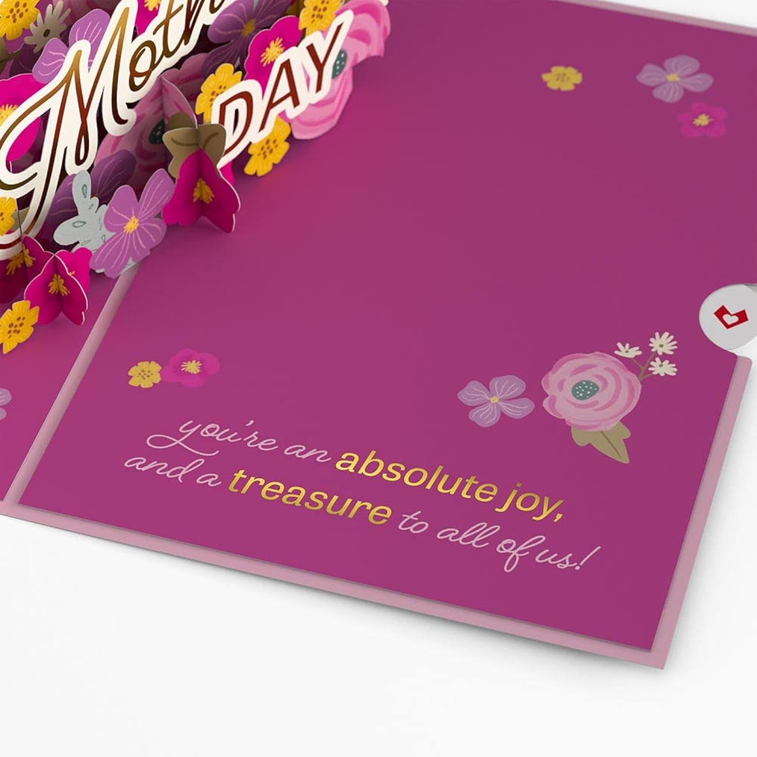 Mother'S Day Pop-Up Card For Her - 3D Greeting Cards For Mom, Wife, Women - Best Daughters Make The Best Moms - 5" X 7" Card - Blank Notecard & Envelope Included