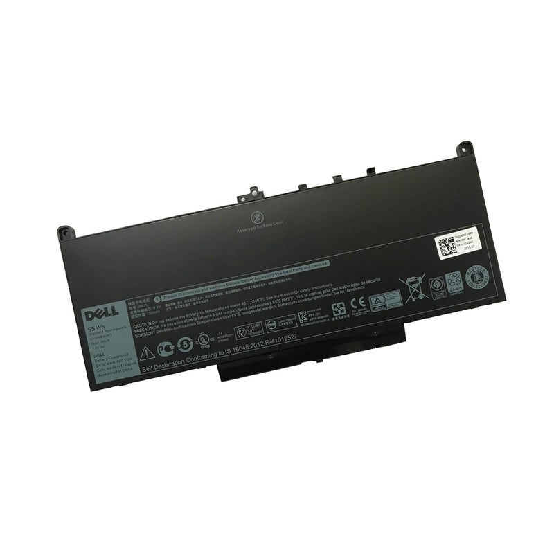 Dell J60J5 7.6V 55Wh 4-Cell Notebook Battery For Dell Latitude E7270 Latitude