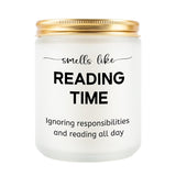 Book Lovers Gifts Candle Women Funny Bookish Accessories Club Themed Gifts For Librarian Book Lovers Women Reader Bookworm