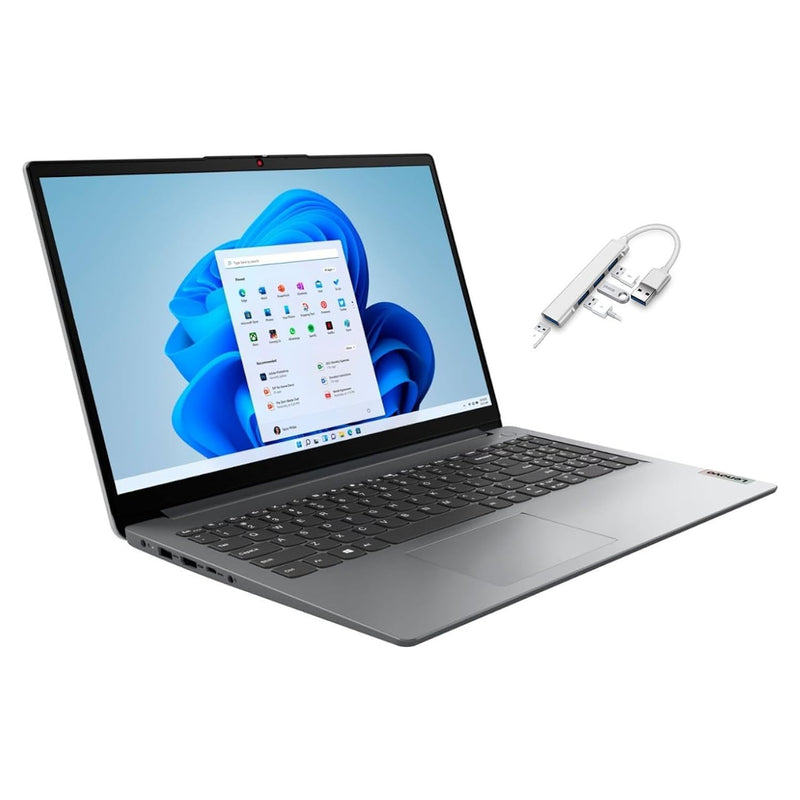 Lenovo Ideapad 1 15.6" HD Laptop | AMD Athlon Silver 7120U Processor | 4GB RAM