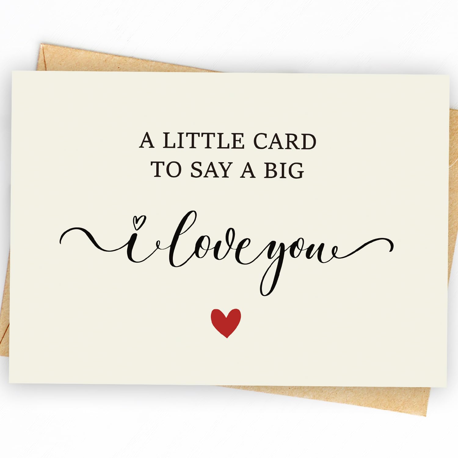 I Love You Card | Valentine Day Card Gifts | Happy Birthday Or Anniversary Card & Gifts For Men, Women, Wife, Husband, Him, Her, Boyfriend, Girlfriend, Couple, Anyone | Wedding | Valentine Day Gifts