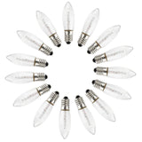 15 Pcs Replacement Bulbs Ac E10 10V-55V 0.2W 2200K Warmwhite For String Lights, Christmas Garlands, Light Arch, Christma