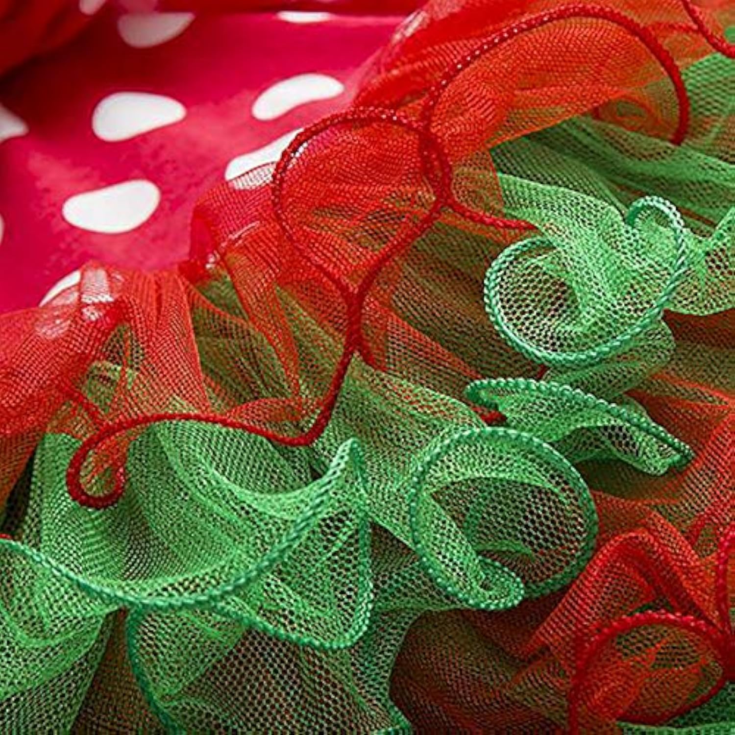 3 Colors(6 Inches By 25 Yards/Spool)Christmas Tulle Rolls Tulle Fabric