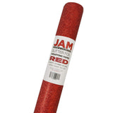 Gift Wrap - Glitter Wrapping Paper - 25 Sq Ft - Red Glitter - Roll Sold Individually