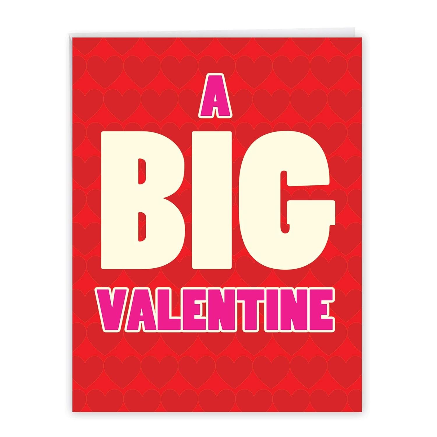 - Big Funny Valentine'S Day Greeting Card (8.5 X 11 Inch) - Jumbo Notecard For Valentines, Stationery Humor - Big Valentine J5147Vdg
