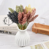 Artificial Vanilla Spike 36Pcs, Artificial Foam Mini Berry Spike Artificial Flowers Plants Fake Vanilla Flower For Wedding Table Centerpieces Farmhouse