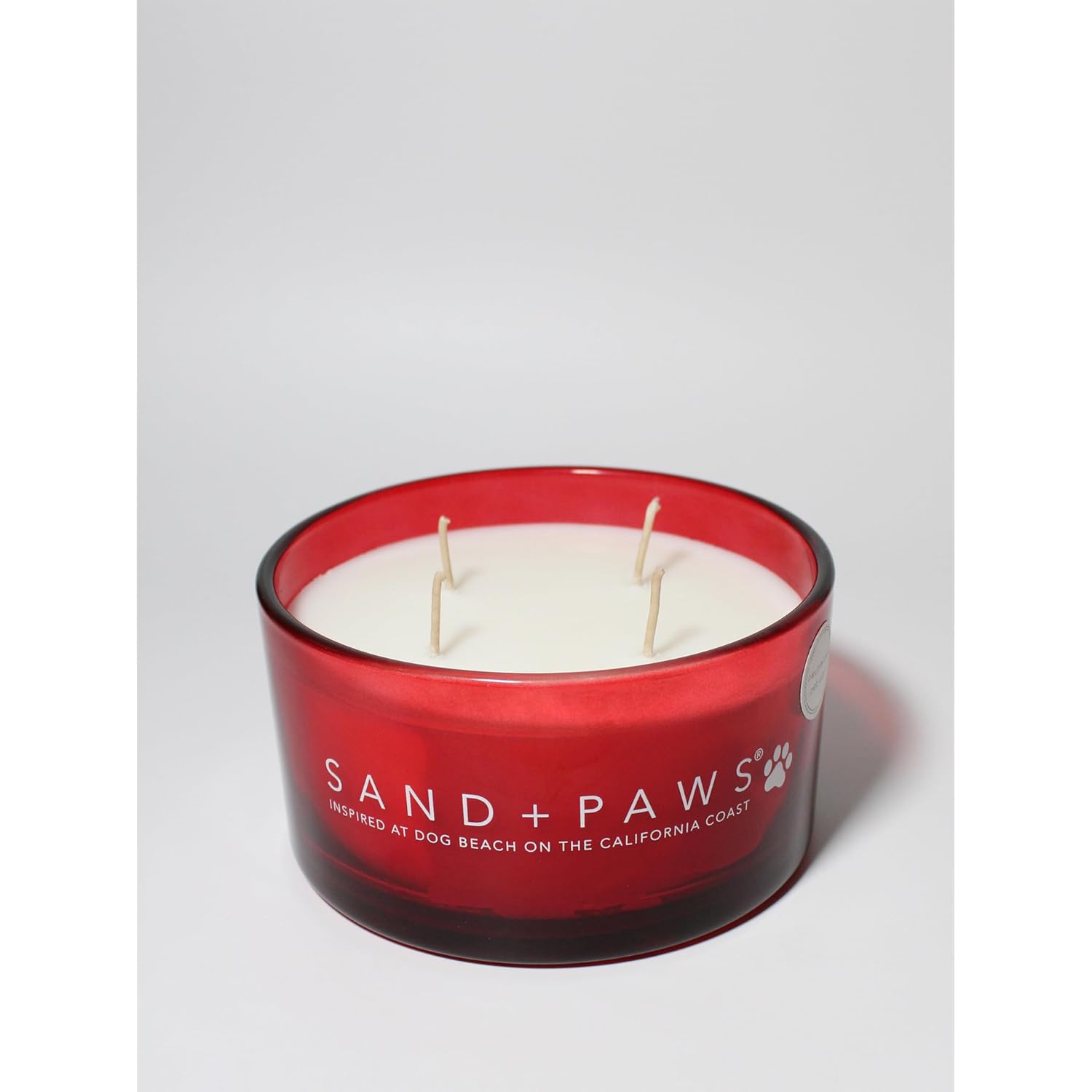 Sand + Paws Scented Candle - Frazier Fir – Additional Scents And Sizes – 100% Cotton Lead-Free Wick - Luxury Air Freshening Jar Candles - Perfect Home Decor – 23Oz