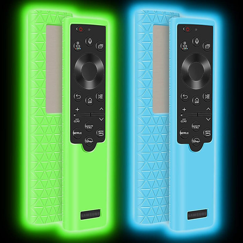 [2Pack] Silicone Protective Case For Newest Samsung Smart Tv Solar Cell Remote