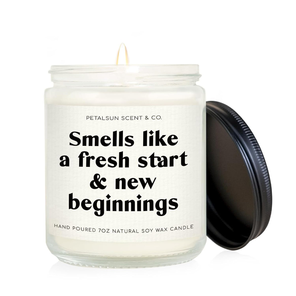 Divorce & New Beginnings Gifts For Women - Handmade Lavender Natural Soy Wax Candle(7Oz) - Breakup, New Job, Going Away Gifts For Women, Friends