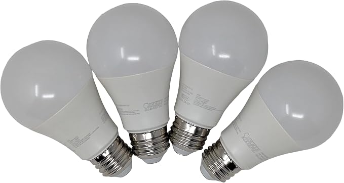 A19 Smart Color Changing LED Bulb 4 Pack 9W 60W Replacement E26 Works with Alexa Google