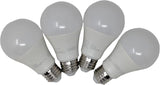 A19 Smart Color Changing LED Bulb 4 Pack 9W 60W Replacement E26 Works with Alexa Google