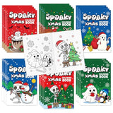 24pcs Christmas Mini Coloring Books for Kids Holiday Party Activity & Stocking