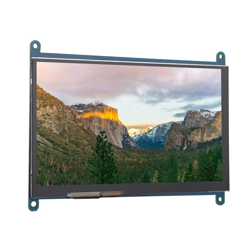 Display Screen For Raspberry Pi, 7-Inch Lcd Hdmi 1024X600 Ultra Hd Display Scr