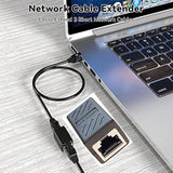 Rj45 In-Line Coupler Adapter Female To Female Ethernet Cable Extender 8-Pin Mo