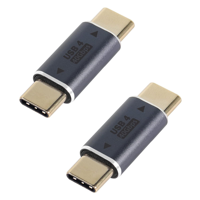 Usb C Male To Usb C Male Adapter Coupler Usb4.0 Type C Male Extender Connector