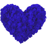 Pack Of 1000 Rose Petals, Artificial Flowers For Decoration Wedding Party(Royal Blue)