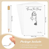 30 Sets Guess The Dress Bridal Shower Games For Guests Include Wedding Games Cards And Bridal Shower Pre Sharpened Pencils Fun Wedding Decorations Party Supplies