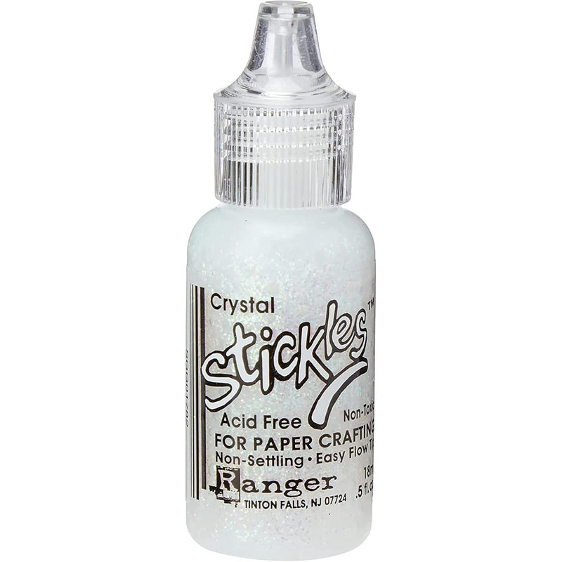 Ranger Stickles Glitter Glue .5Oz, Crystal